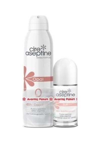 Cire Aseptine Opal Deodorant 150 Ml + Soft Roll - On