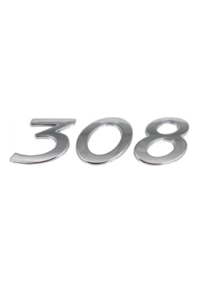 Peugeot 308 308 - Peugeot Ve Aslan Arma Üçlü Yazı Seti