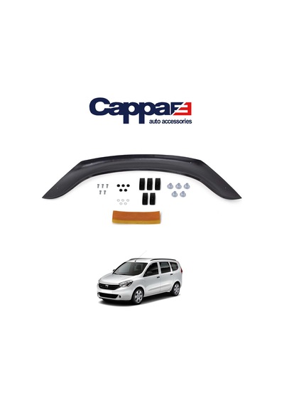 Cappafe Dacia Lodgy Ön Kaput Koruyucu Rüzgarlık 4Mm Abs 2013-› N11.16748