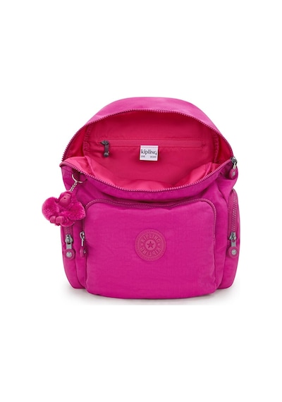 Kipling Kıplıng City Zip S Küçük Boy Sırt Çantası Pembe Glowıng Fuchsıa Pembe
