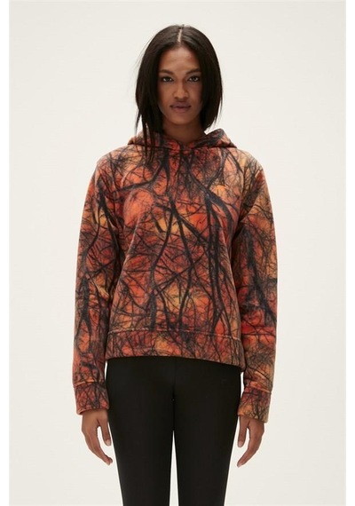 Bad Bear 21.04.21.001-c38 Equinox Full Zip Kadın Polar Turuncu