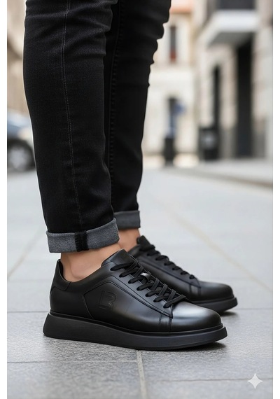 Libero Erkek Yazlık % 100 Hakiki Deri Ortopedik Tabanlı Konforu Gün Boyu Yaşayacağınız Tarz Sneaker Siyah Libero Erkek Yazlık % 100 Hakiki Deri Ortopedik Tabanlı Konforu Gün Boyu Yaşayacağınız Tarz Sneaker Siyah