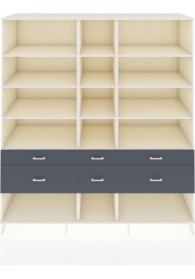 Kronos Dolap 12 Raflı 6 Çekmeceli 220x59x243 Aytaşı-aytaşı/antrasit Aytası/antrasıt Kronos Dolap 12 Raflı 6 Çekmeceli 220x59x243 Aytaşı-aytaşı/antrasit Aytası/antrasıt