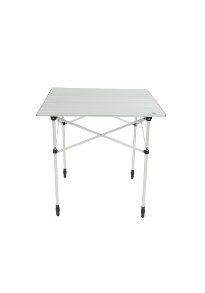 Baycamp Alüminyum Katlanır Orta Boy Kamp Masası Y:70xg:70xd:70 Cm Gri