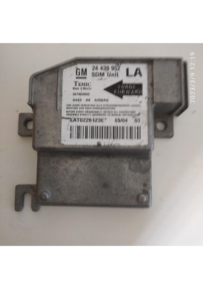 24439952 Opel Corsa C Airbag Beyni