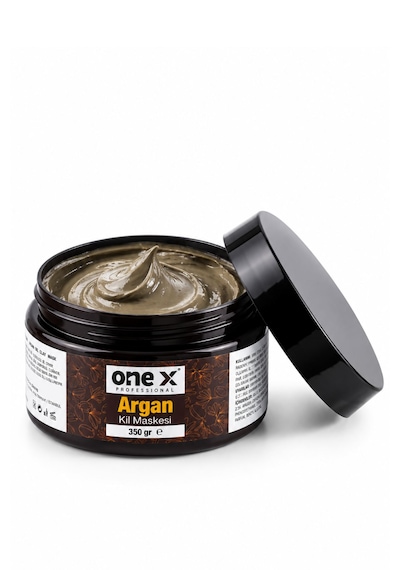 One X Argan Kil Maskesi 100 Ml Argan Yağlı Arındırıcı Yüz Maskesi Gözenek Ve Cilt Bakımı, Dengeleyici Kil Maskesi
