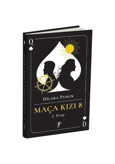 Maça Kızı 8  2. Kitap Ciltli - Artemis Yayınları - Dilara Pamuk