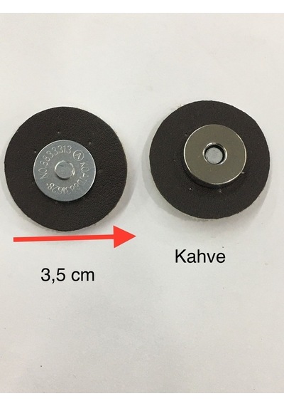 Karantuhafiye Deri Çanta Çıtçıt Mıknatıslı 2 Li Set Kahve Kahve Kahverengi