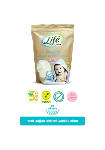 Life by Fakir Baby Doğal Granül Sabun 1 KG