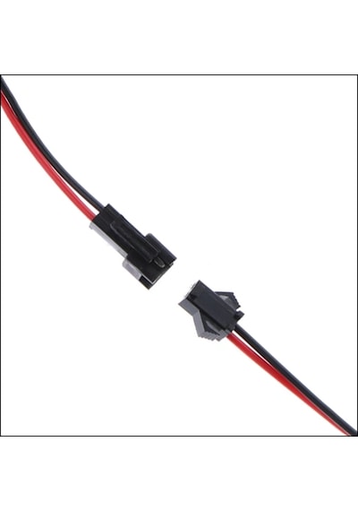 2 Adet - 2 Pin Kablolu Konnektör Takım Jst Sm 2 Pin Kablolu Soket Konnektor Takım Ic-261j-2