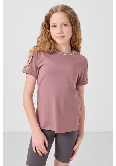 Standart Fit O Yaka 3lü Paket Siyah-haki-gül Kurusu Kız Çocuk T-shirt - 75177 Siyah-haki-gül Kurusu Standart Fit O Yaka 3lü Paket Siyah-haki-gül Kurusu Kız Çocuk T-shirt - 75177 Siyah-haki-gül Kurusu