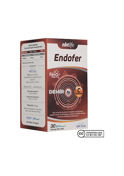 Nbt Life Endorfer Demir 30 Kapsül