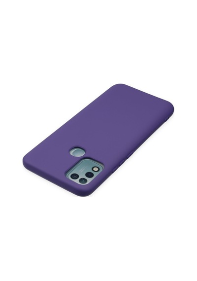 İnfinix Hot 10 Play Uyumlu Kılıf Nano İçi Kadife Silikon - Mor