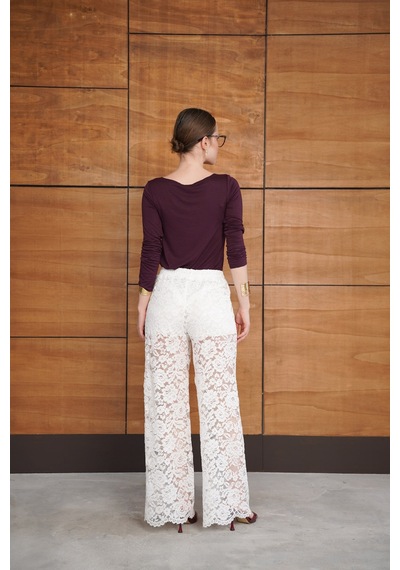 Verymoda Brode Pantolon D2967 Krem