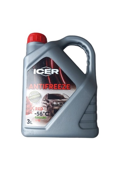 Antifriz Kırmızı -56 Derece 3 Litre