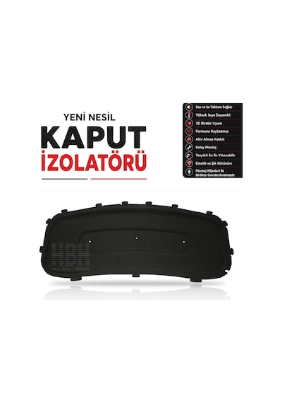 Opel Corsa E Motor Kaput Altı İzolatörü 2015-2020 Arası