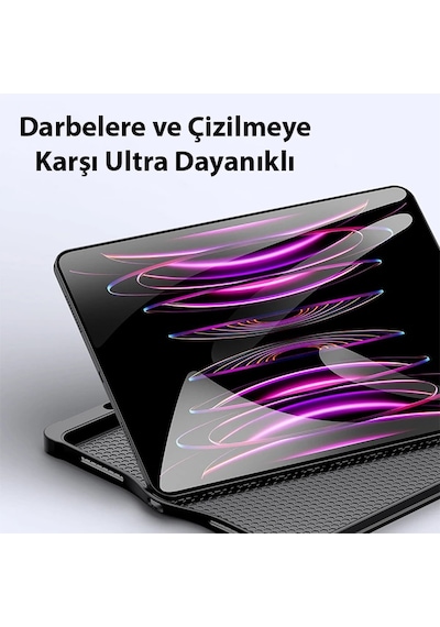 Dux Ducis İpad Pro 12.9 2022/2021/2020 Sk Series Kablosuz Bluetooth Klavye Touchpad Kılıf- 5775 Çok Renkli