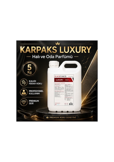 Luxury Halı Ve Oda Parfümü 5 L Premium Ferah Koku Profesyonel Kullanım