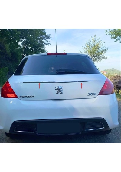 Ebal Otomotiv Peugeot 308 Krom Bagaj Çıtası 2007-2013 Arası P.Çelik