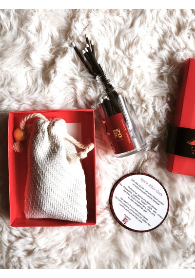 Dragon Kit I Hindistan Cevizi & Tarçın Aromalı Konik Tütsü & Özel Kibrit