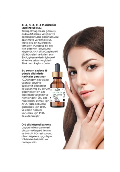 Aha+bha+pha Gözenek Küçültücü Yenileyici Cilt Serumu 30 Ml.