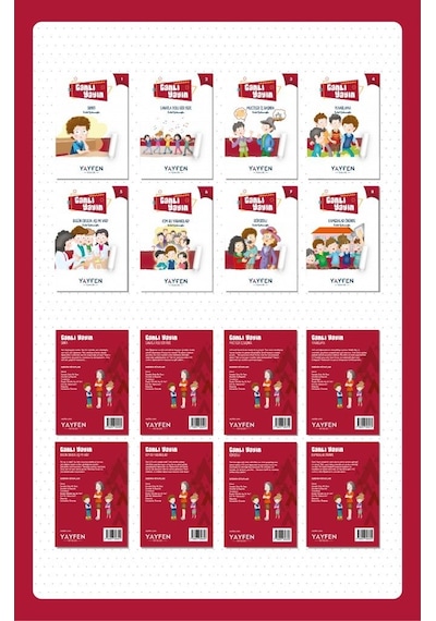 4. Sınıf Canlı Yayın Hikaye Seti 8 Kitap Yayfen Çocuk