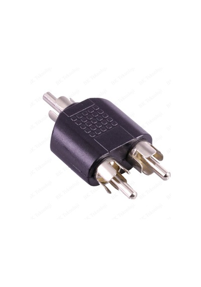RCA Erkek to 2 RCA Erkek Dönüştürücü Adaptör