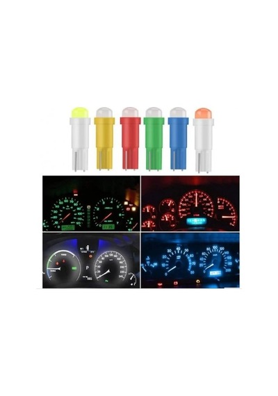T5 LED OTO KİLOMETRE KADRAN AMBİANS AYDINLATMA AMPULÜ-5 ADET