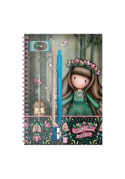 Gorjuss Woodland Wildflower A5 Defter Ve Kırtasiye Seti 1344gj04
