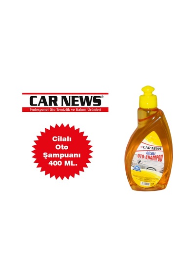 Car News Cilalı Oto Şampuanı 400 Ml
