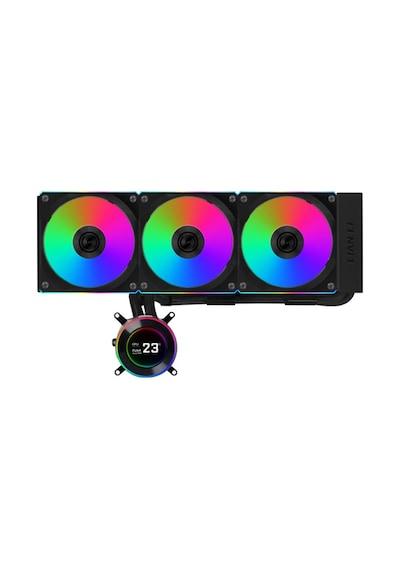 Lian Li Hydro-shift Iı Lcd-c 360cl Siyah İşlemci Sıvı Soğutma G89.ghs2lcd36rb.00