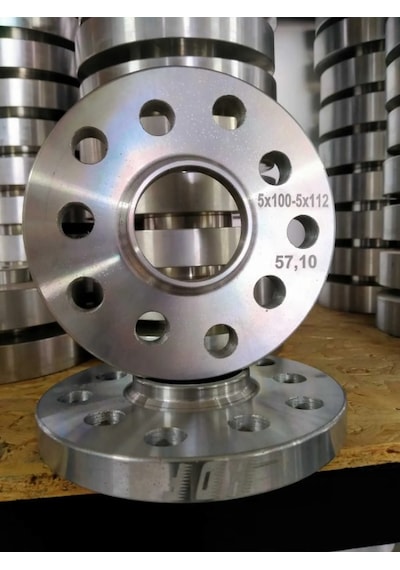 Volkswagen Transporter T4 5x112 2 Cm - 2 Adet Spacer + Bijon Seti