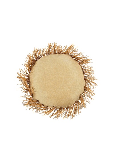 Mudo Home Valetta Yuvarlak Kırlent Naturel 50cm Diğer
