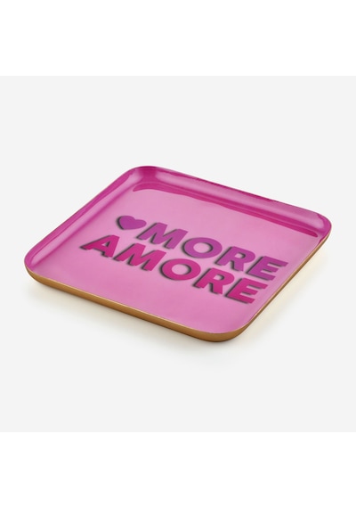 Lila Demir More Amore Tepsi 18,4x0,9x18,4 Cm