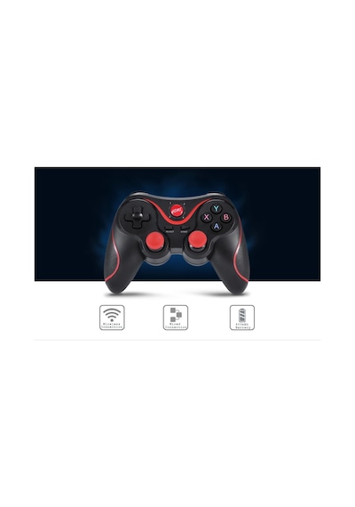 X3 Bluetooth Kablosuz Oyun Kolu Gamepad + Telefon Tutucu Stand