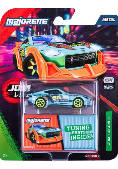 Majorette Jdm Legends Metal Car 1:64 Nıssan Z Çok Renkli