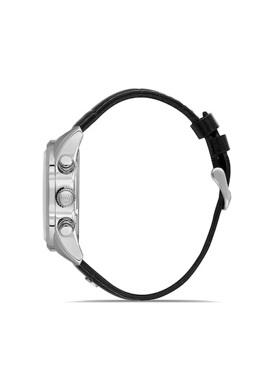 Momentus Cc306s-05bs Siyah Deri Kordon Erkek Kol Saati Gümüş