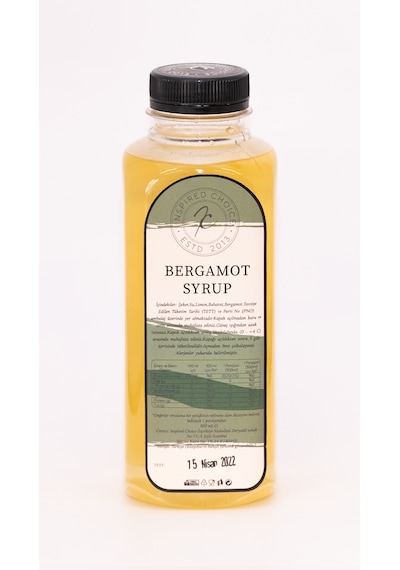 Bergamot Kokteyl Şurup 500 Ml