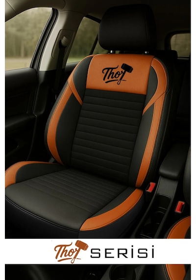 Lada Priora I Combi Facelift 2013 1.6 98 Hp 2013 Uyumlu Thor Serisi Tam Set Tay Tüyü Oto Kılıf Taba