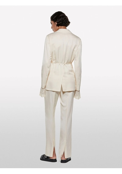 Sisley Keten Karışımlı Bağlamalı Oversize Blazer Ceket Kadın Şampanya Ceket - 325p2g1wlw031 Sisley Keten Karışımlı Bağlamalı Oversize Blazer Ceket Kadın Şampanya Ceket - 325p2g1wlw031