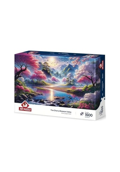 Kiraz Çiçeği Vadisi 1500 Parça Puzzle