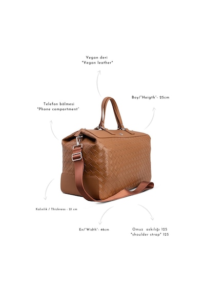 Watchofroyal Felıcıty Travel Bag Taba