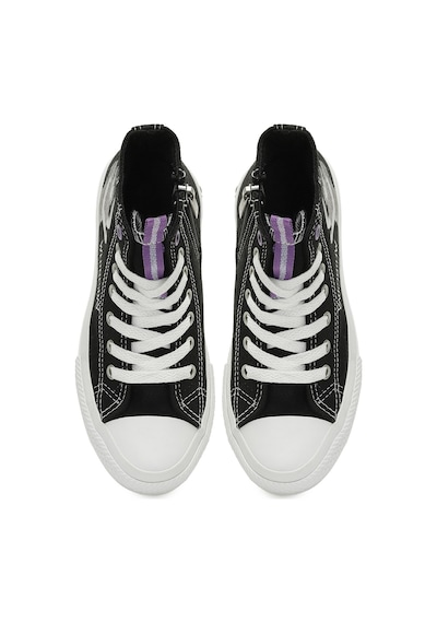 Wednesday Wende.f5fx Siyah Kız Çocuk High Sneaker 000000000101975555 Siyah Wednesday Wende.f5fx Siyah Kız Çocuk High Sneaker 000000000101975555 Siyah