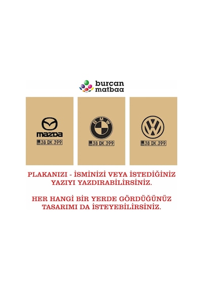 Kişiye-Firmanıza Özel Baskılı Kağıt Oto Paspas