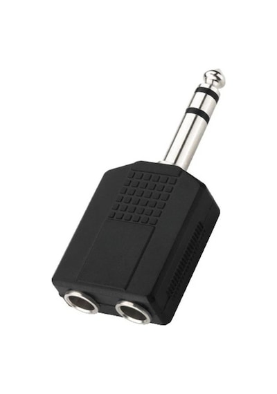 Jack Dönüştürücü - 6.3mm 1x2 Jak Çoğaltıcı-SGH-JCK6.3
