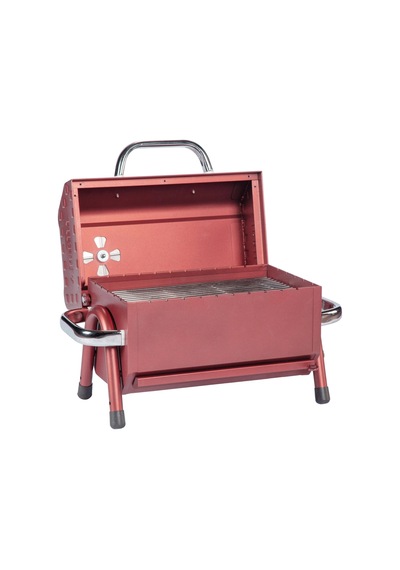 Igrıll Barbekü Cube 402 Mm Kömürlü Mangal Kırmızı
