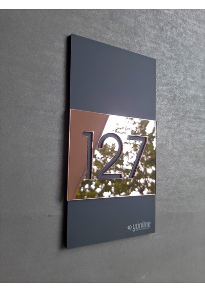 Luxury Rosegold Mirror Serisi Kapı Numarası