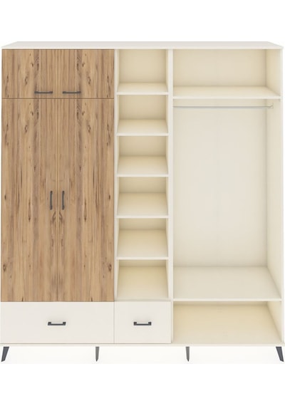 Hyperion Dolap 12 Raflı 2 Çekmeceli 2 Askılı 220x44x243 Aytaşı-çam/aytaşı Atlas Çam/aytası Hyperion Dolap 12 Raflı 2 Çekmeceli 2 Askılı 220x44x243 Aytaşı-çam/aytaşı Atlas Çam/aytası