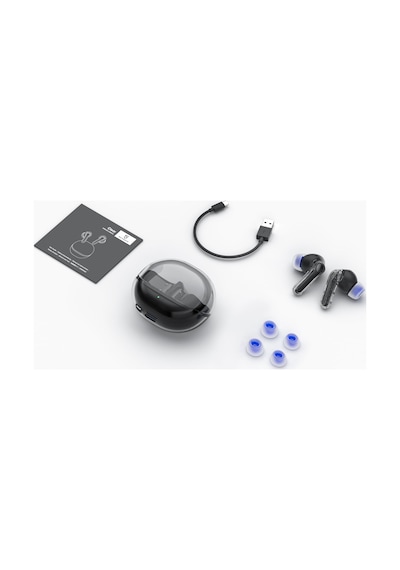 Clear Siyah Bluetooth Kulaklık, Kablosuz Kulak İçi Kulaklık, Bluetooth 5.3, 40 Saat Oynatma Süresi, 12 Mm Sürücü Ve Enc'li Çift Mikrofon, Net Aramalar, Oyun Modu, Uygulama Kontrolü Clear Siyah Bluetooth Kulaklık, Kablosuz Kulak İçi Kulaklık, Bluetooth 5.3, 40 Saat Oynatma Süresi, 12 Mm Sürücü Ve Enc'li Çift Mikrofon, Net Aramalar, Oyun Modu, Uygulama Kontrolü