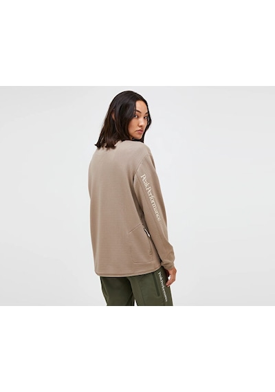 Peak Performance W Traıl Polartec Crew Kadın Günlük Sweatshirt G79810010t Bej